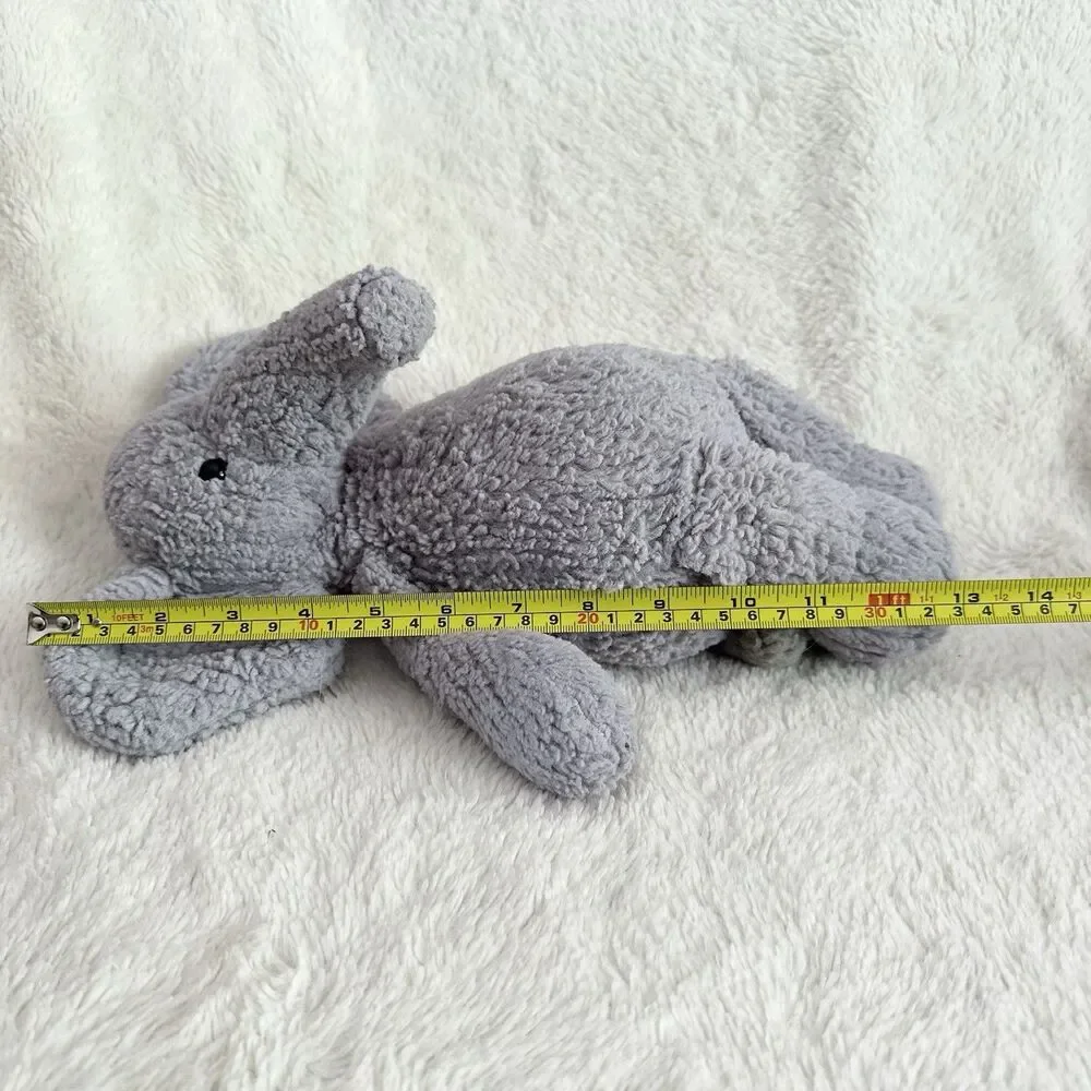 Manhattan Toy Emmet Elephant Gray Ribbed 13